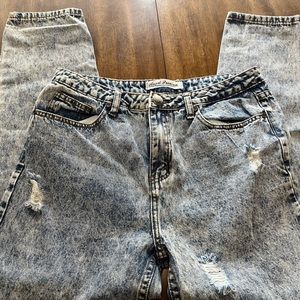 Angel premium denim jeans acid wash juniors 11